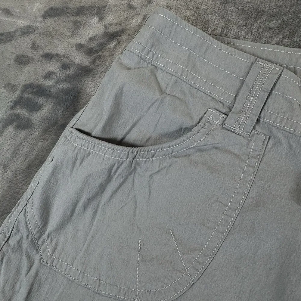 KUHL Kurve Kontra Cargo Shorts Granite 6” Ins Hiking Outdoor Lightweight NWOT